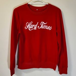 Hard Times sweater, size small